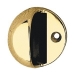 Messing-Türstopper - D 45 mm - Messing poliert