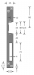 SF Schließblech für elektromagnetische Türöffner (H) 250 x 25 x 3,0 mm