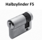 Profil-Halbzylinder F5, gleichschließend, mit 3 Schlüssel bei beschlag-paul.de